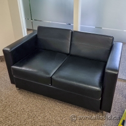 Black Work Smart Pacific Loveseat Sofa Couch